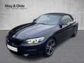 BMW 218 i Cabrio M Sport Navi har/kar LED SHZ RFK Schwarz - thumbnail 17