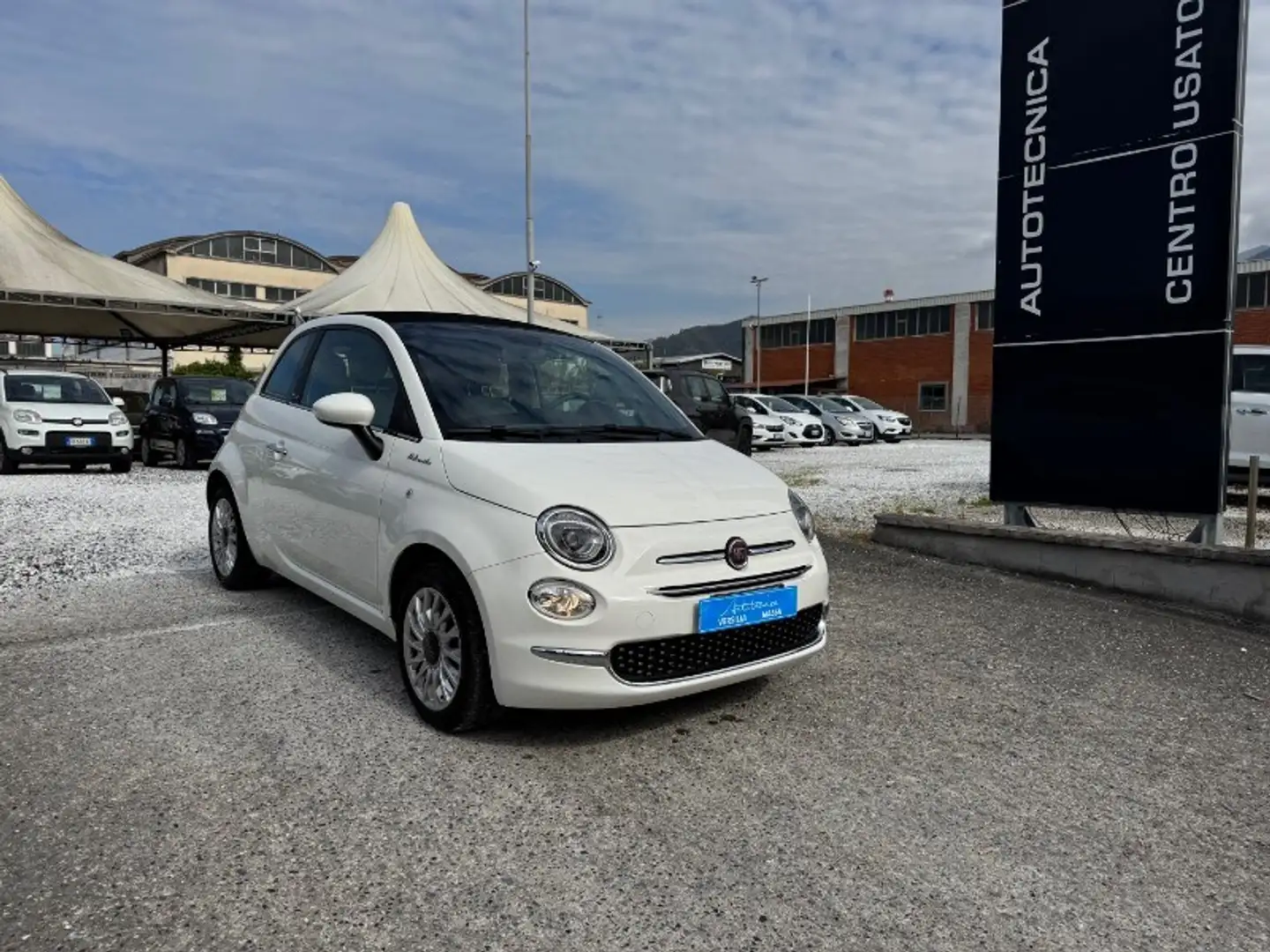 Fiat 500C C 1.0 Hybrid Dolcevita Bianco - 1