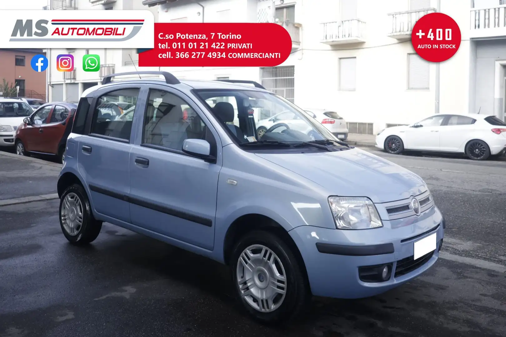 Fiat Panda FIAT Panda 1.2 Dynamic Natural Power Unicoproprie Albastru - 1