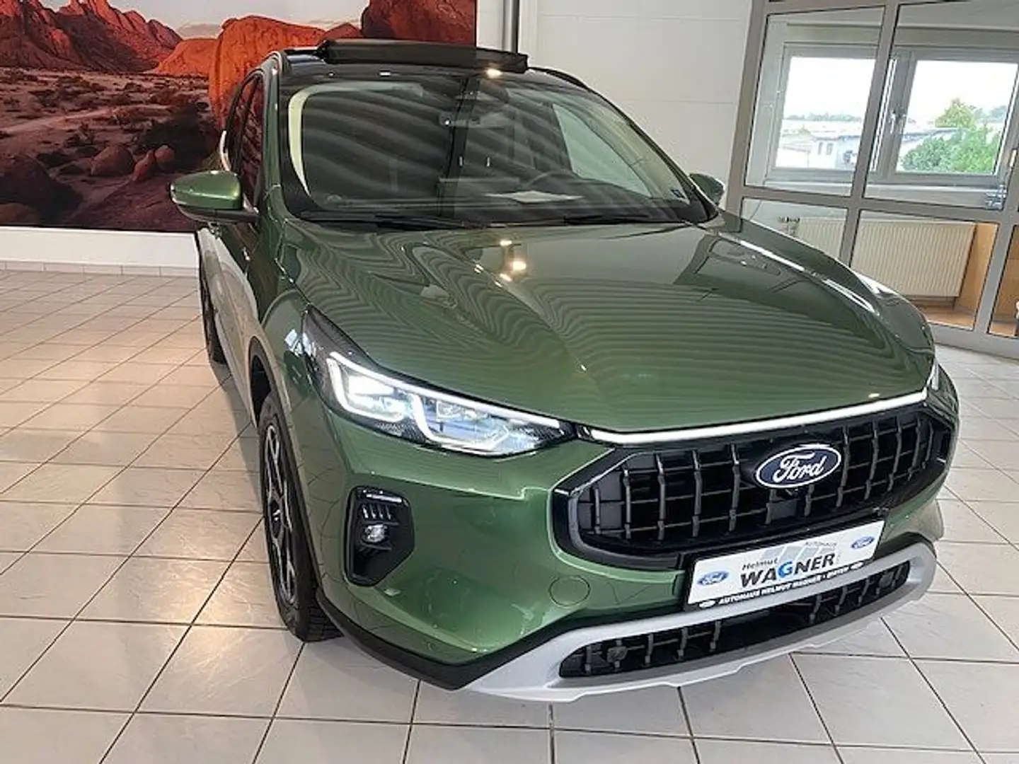 Ford Kuga 2.5 FHEV ACTIVE/LED/PANO-D./AHK Zielony - 1