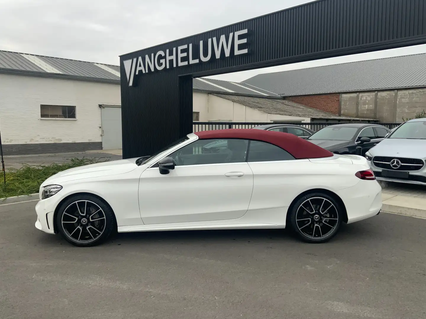 Mercedes-Benz C 180 Cabrio AMG Line/Sfeerverlichting/Nightpakket Blanc - 1