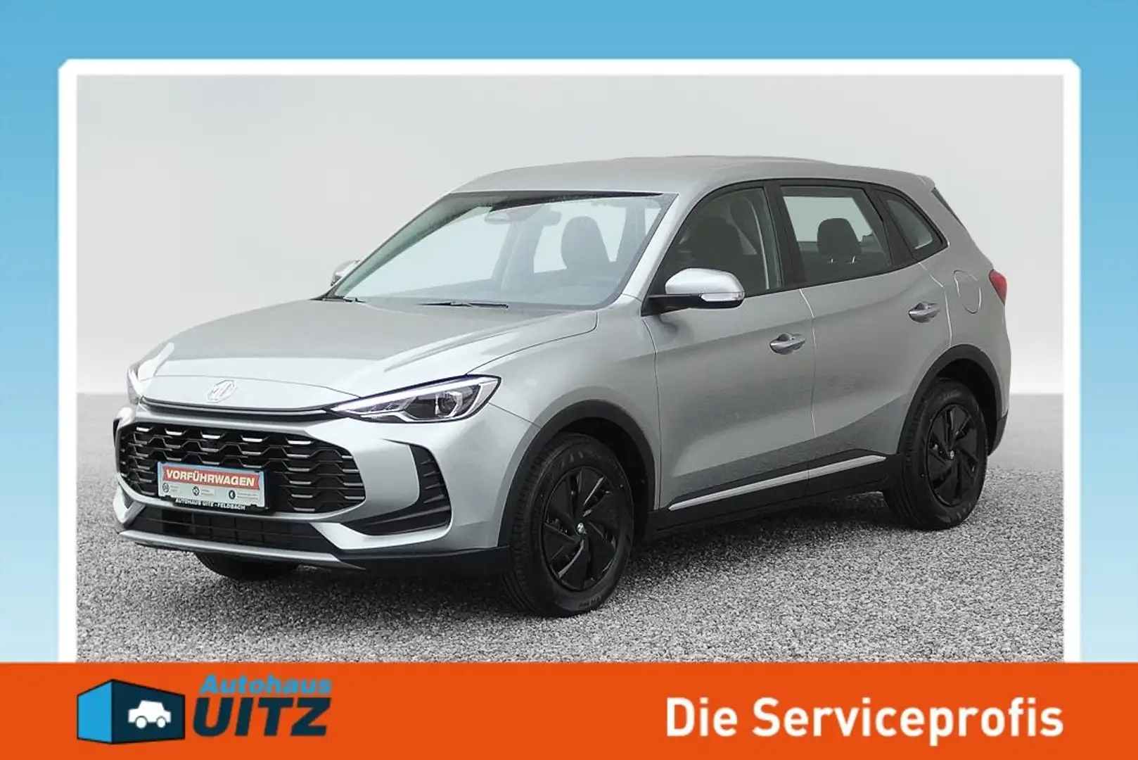 MG ZS Hybrid+ Select AUT+Navi+RKam+Klima+PDC Silber - 1