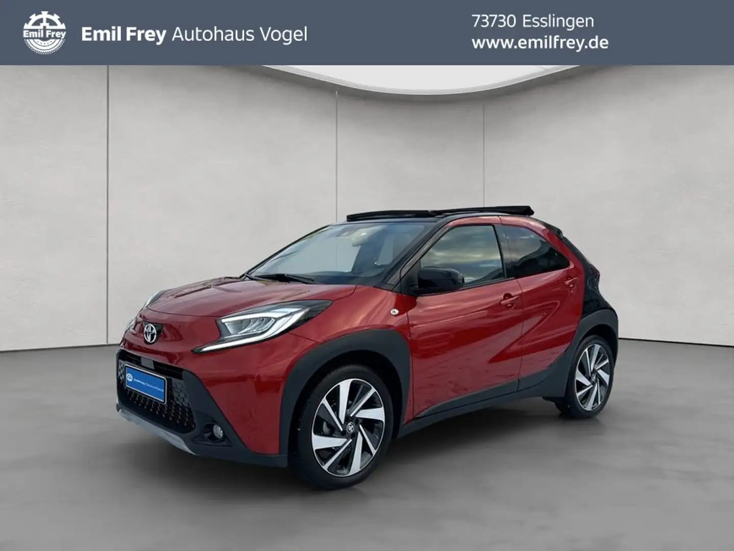 Toyota Aygo X X 1.0 S-CVT Air Explore, Faltdach Rouge - 1