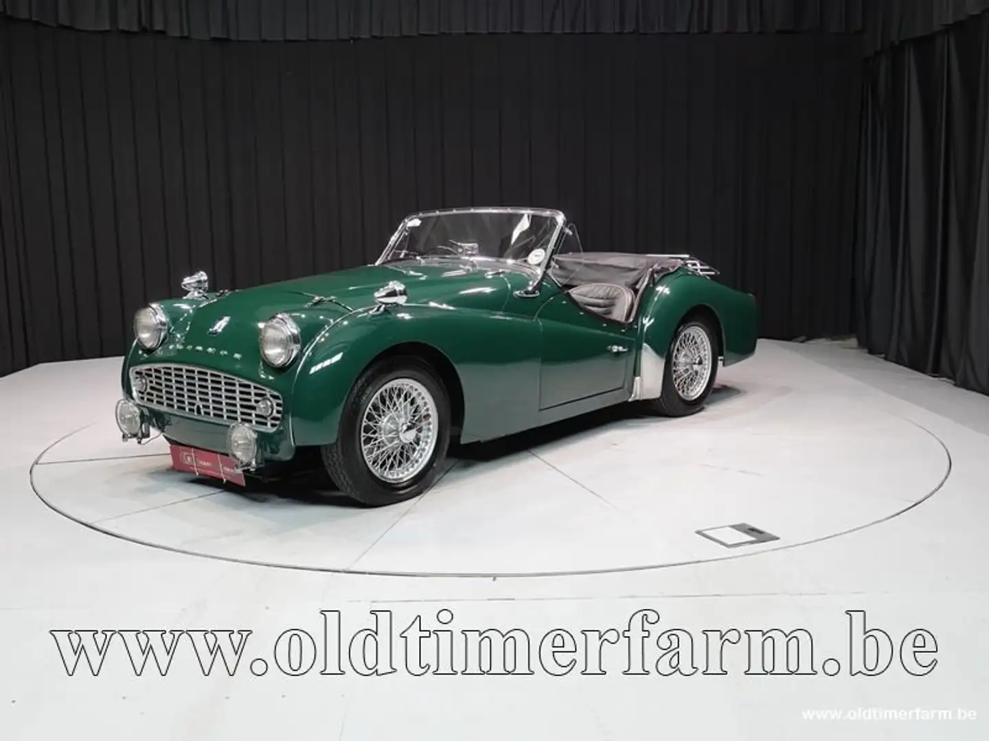 Triumph TR3 A + Overdrive '60 CH6330 Zielony - 1