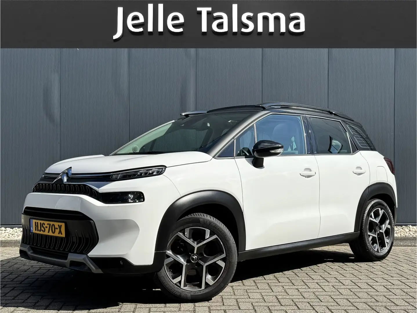 Citroen C3 Aircross 1.2 PureTech 110 Feel | Lederen bekleding | Panora Blanc - 1