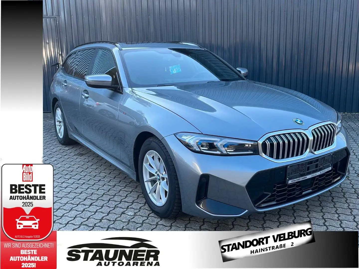 BMW 318 i Touring M SPORT /SchiebeDach/Kamera/HeadUp Grau - 1