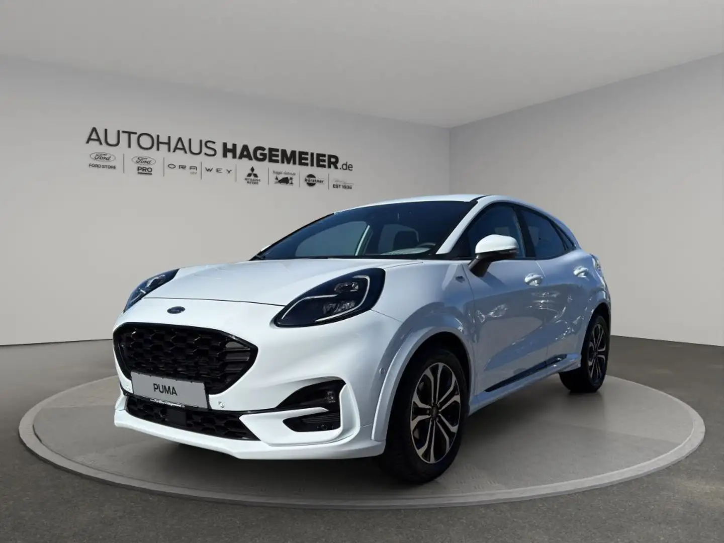 Ford Puma 1.0 EcoBoost Hybrid ST-LINE X Weiß - 1
