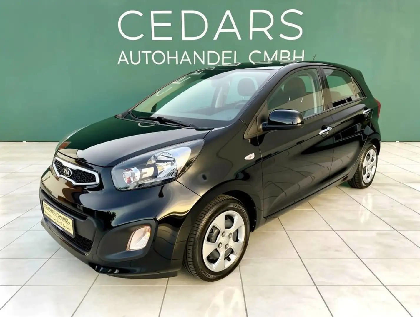 Kia Picanto 1.0 Edition 7 Klima HU NEU GW-Garantie Schwarz - 1