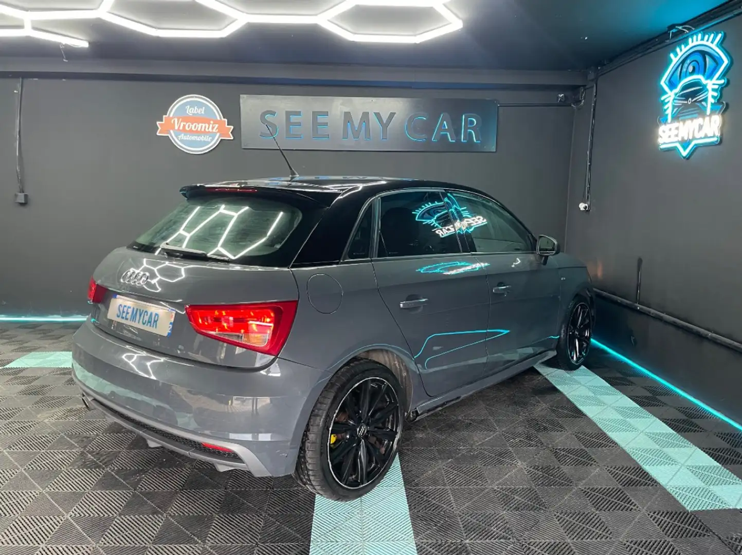 Audi A1 1.0 TFSI 95ch – Élégance \u0026amp; Économie – Crit\u0027Air 1 – 2015 Grau - 2