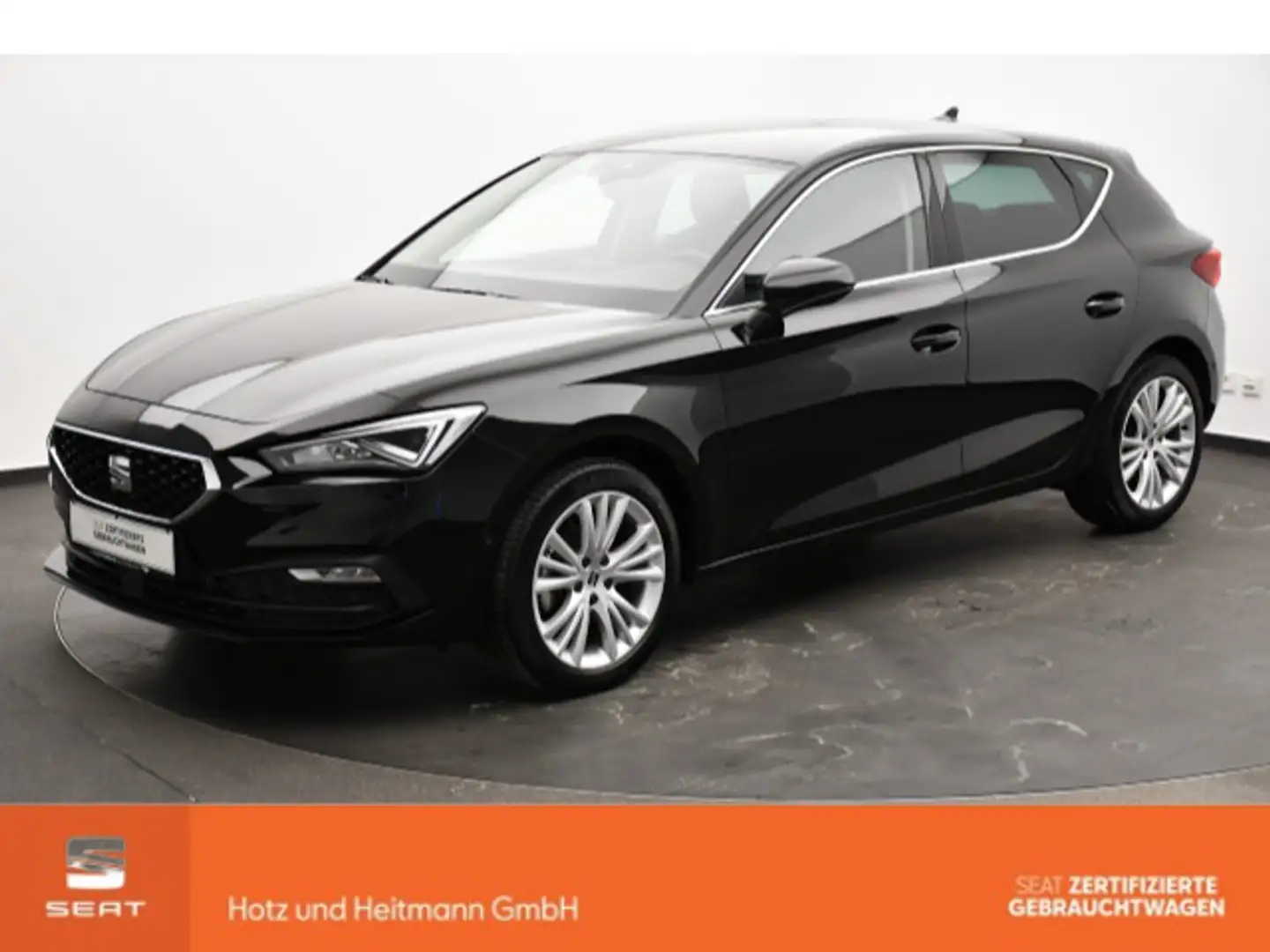 SEAT Leon 2.0 TDI DSG Style LED/Stand/ACC/Beats Schwarz - 1
