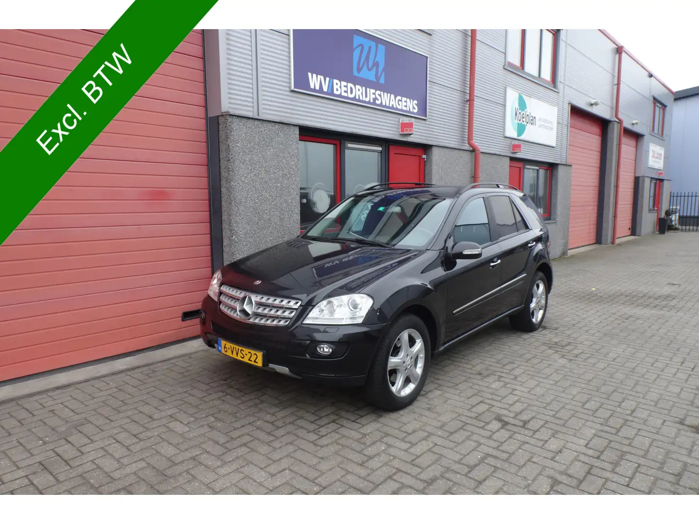 Mercedes-Benz ML 320 M-klasse CDI 4 matic airco navi lkw / van 3500 kg Negro - 1