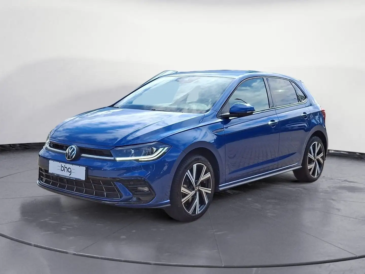 Volkswagen Polo 1.0 TSI OPF DSG R-Line Blau - 2