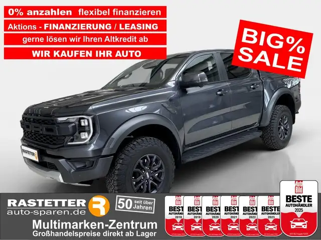 Ford Ranger Raptor DK 5Jahre el.Rollo+Leder+B&O+AHK+Mat