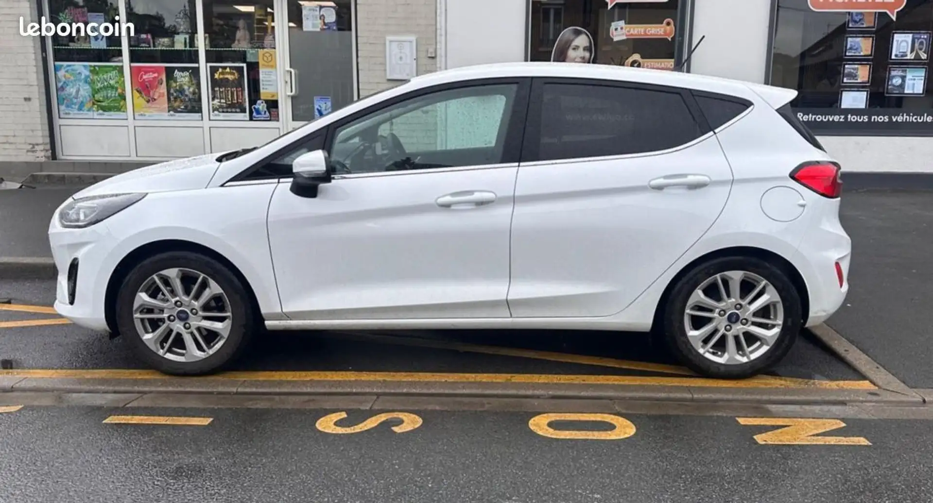 Ford Fiesta 1.0 FLEXIFUEL 95 TITANIUM BUSINESS Bianco - 2