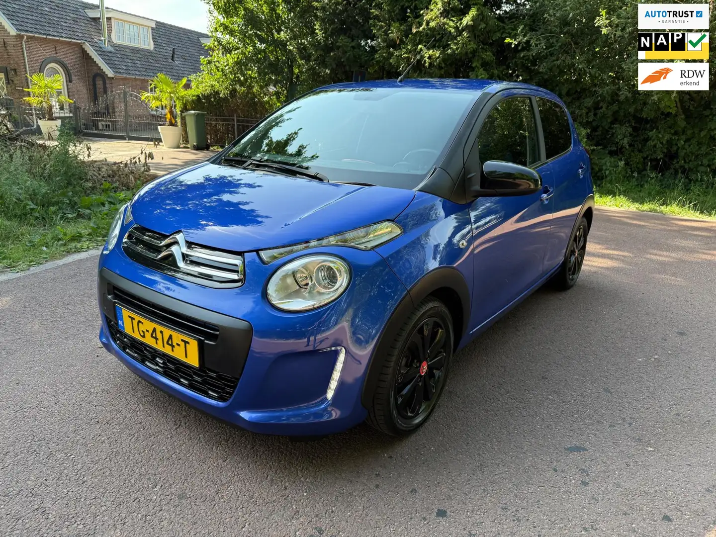 Citroen C1 1.0 VTi Urban Ride / Airco / Camera / Navi / cruis Blauw - 1