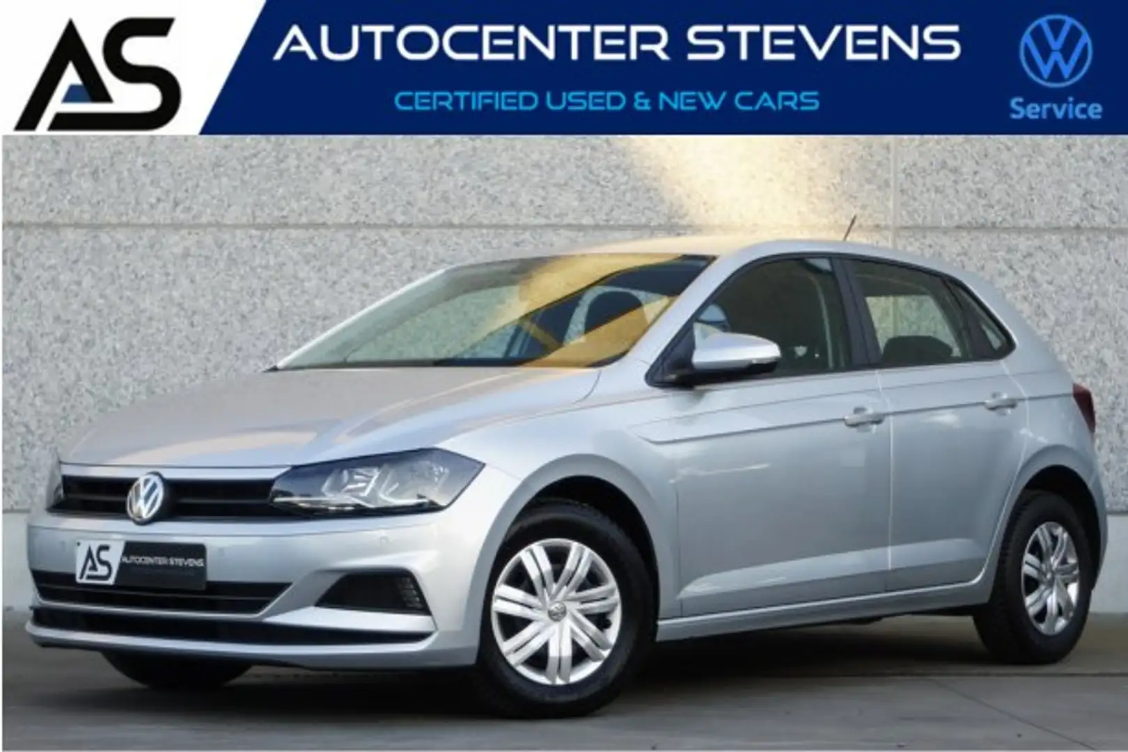 Volkswagen Polo 1.0i Trendline Zilver - 1