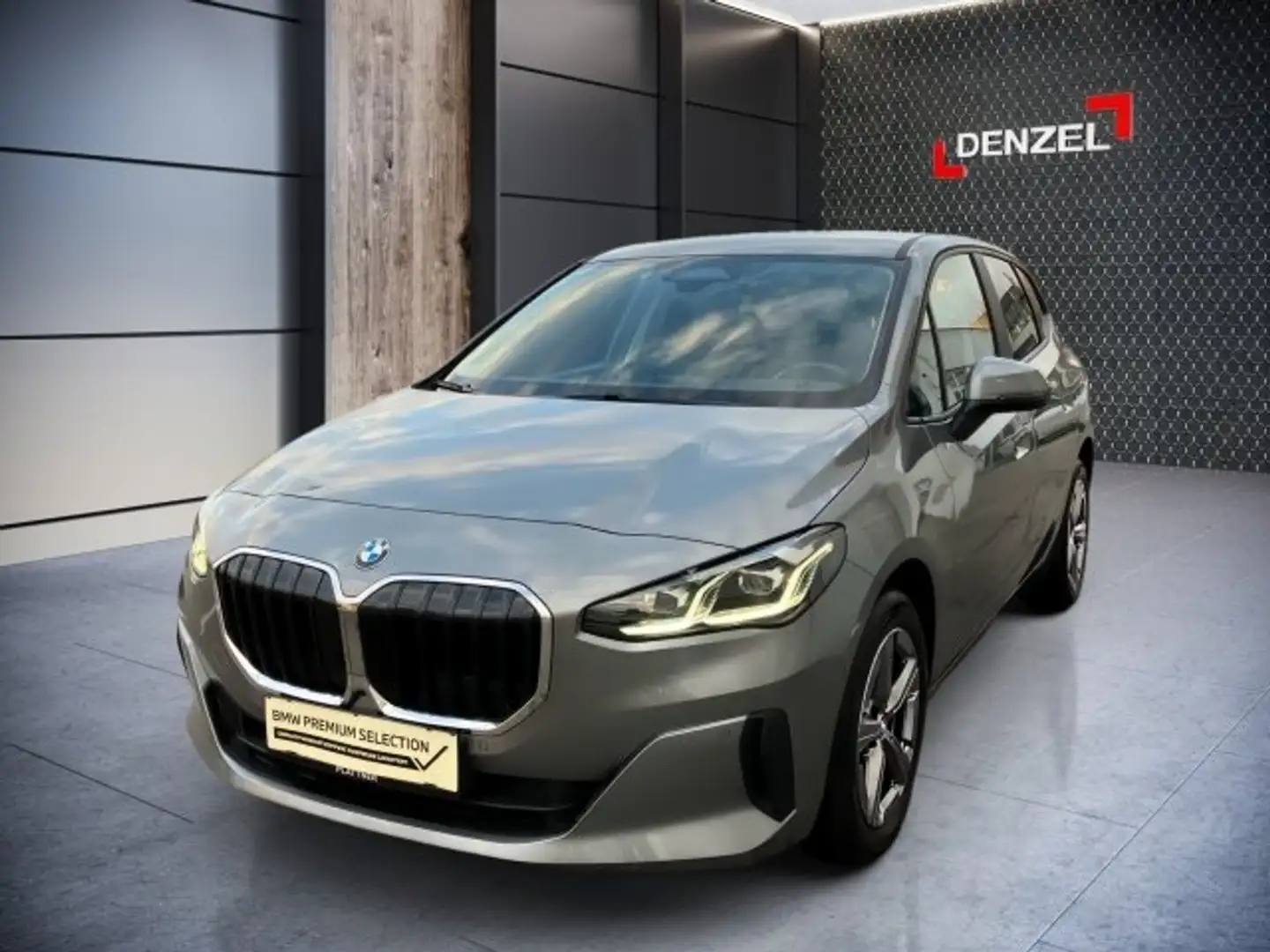 BMW 218 d Active Tour B47 Gris - 1