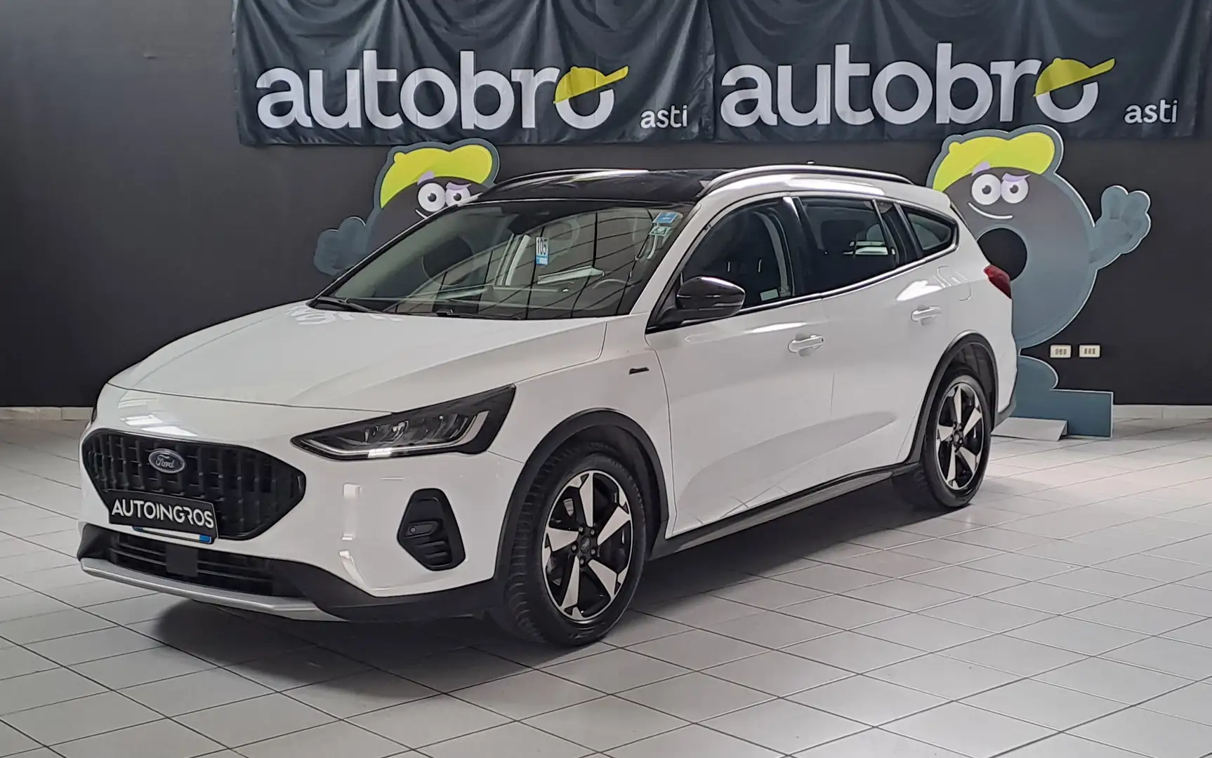 Ford Focus Focus Active SW 1.0t ecoboost h 125cv White - 1