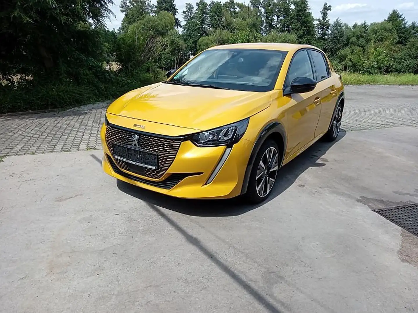 Peugeot e-208 208 Elektromotor 136 Allure Pack Gelb - 1