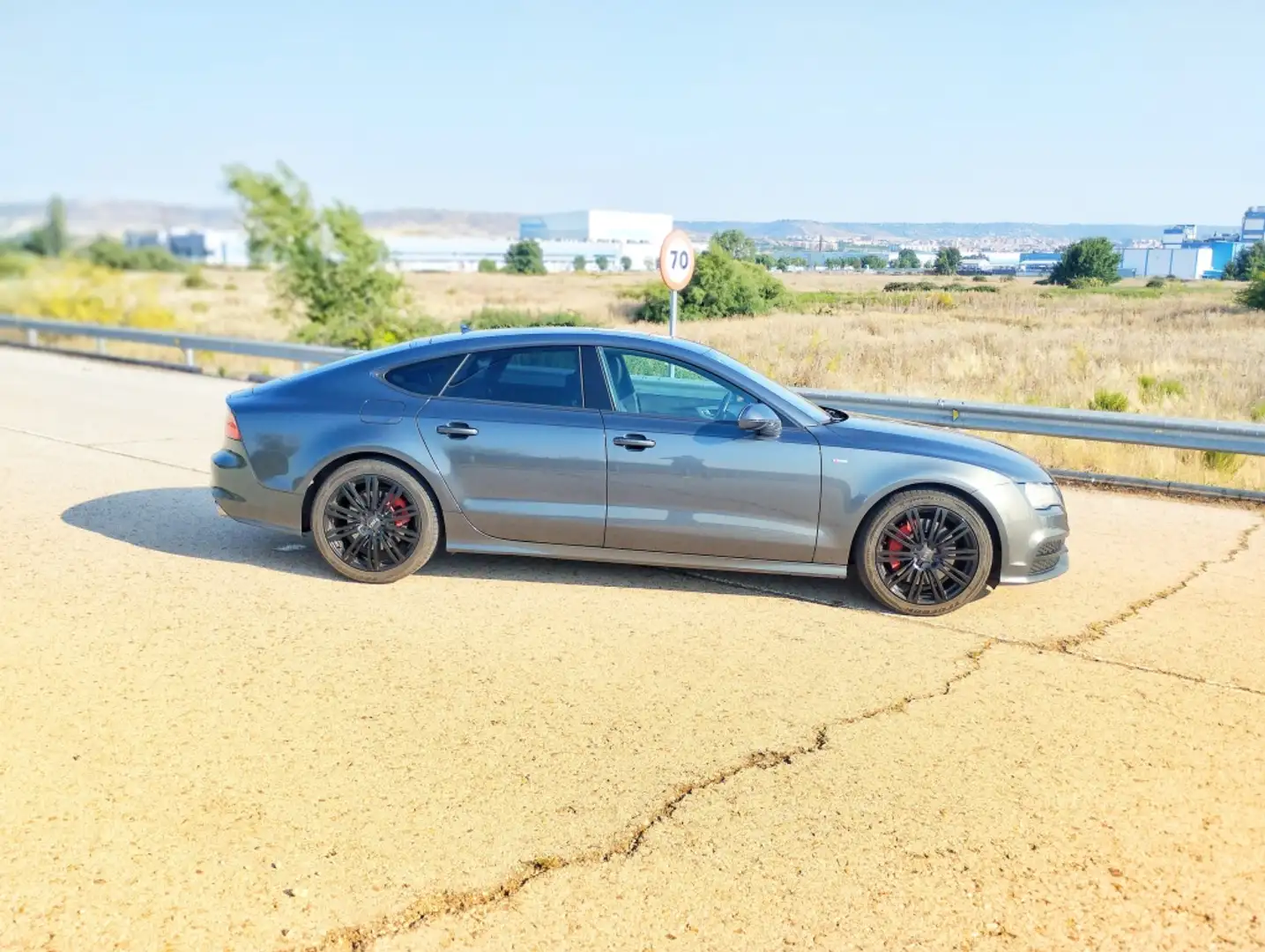 Audi A7 Sportback 3.0BiTDI quattro Tiptronic Gris - 2