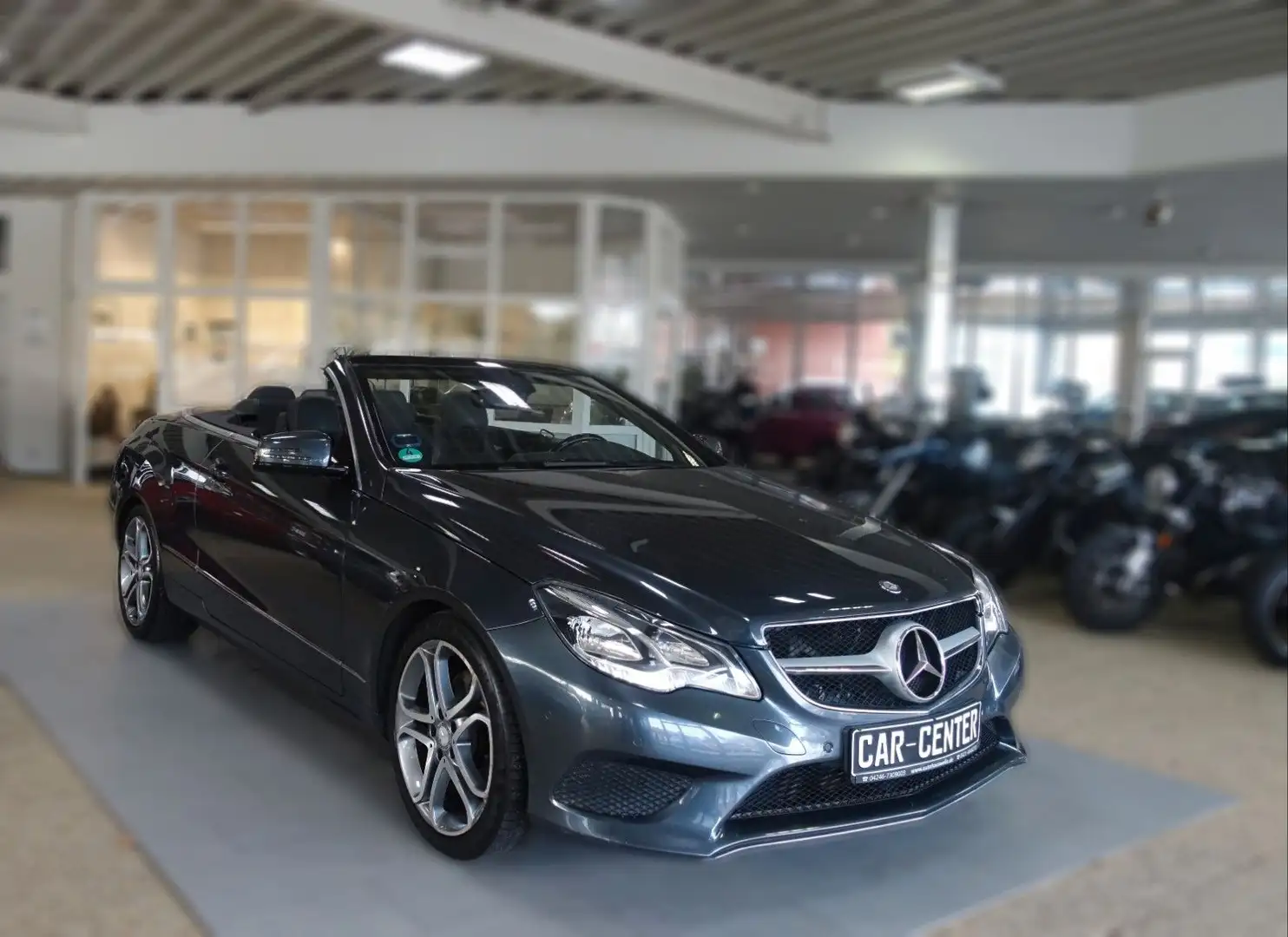 Mercedes-Benz E 250 Cabrio Sportline+ Mopf; NAV LEDER SHZ PDC Gris - 1