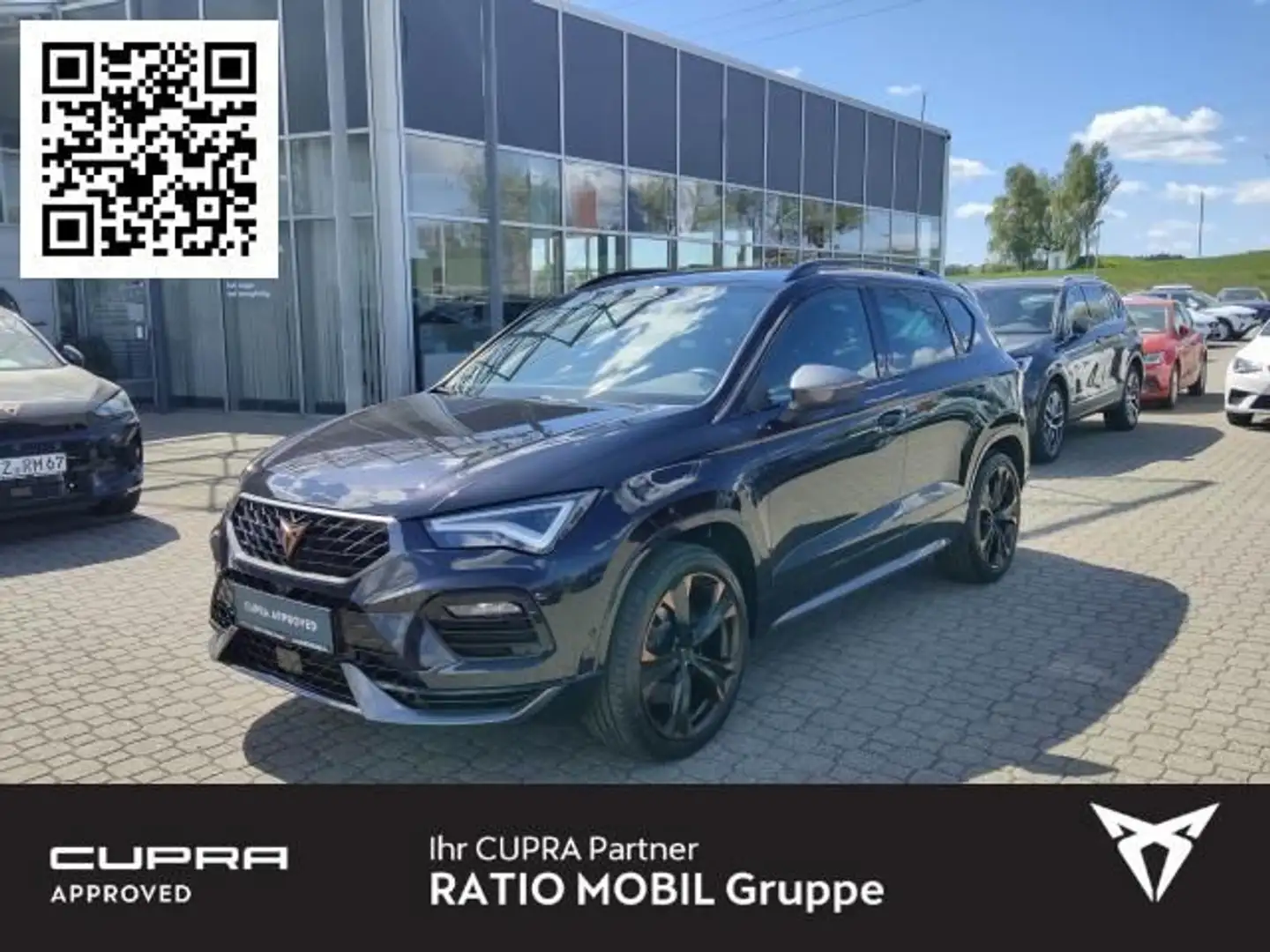 CUPRA Ateca ATECA 2.0 TSI DSG 4DRIVE PARKLENKASS. AHZV NAVI Noir - 1