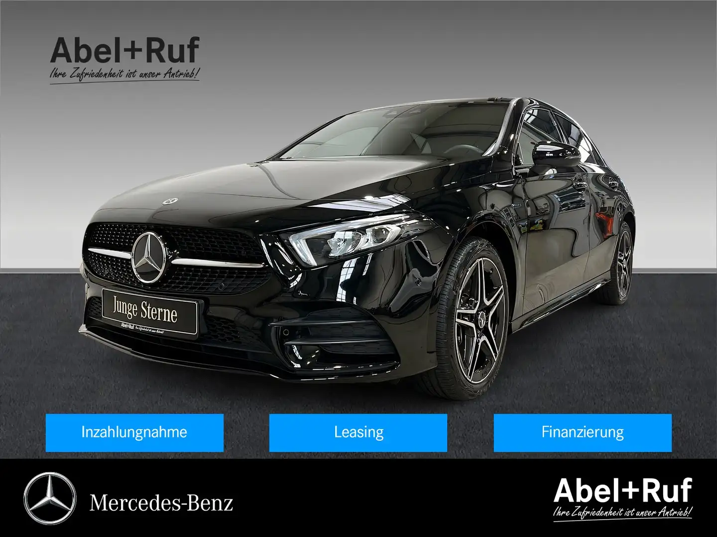 Mercedes-Benz A 250 e AMG+LED+NIGHT+Kamera+Ambiente+Burmester Black - 1