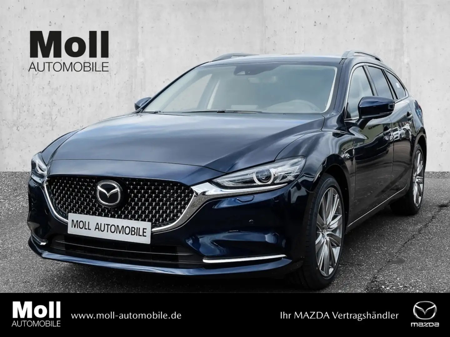 Mazda 6 SK 2.0L SKYACTIV G 165PS 6GS FWD EXCLUSIVE-LINE BO Niebieski - 1