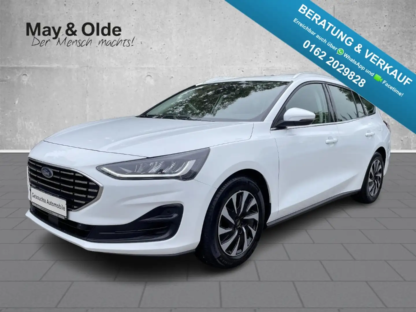 Ford Focus Titanium Aut. Navi LED Apple CarPlay Android Auto Weiß - 1