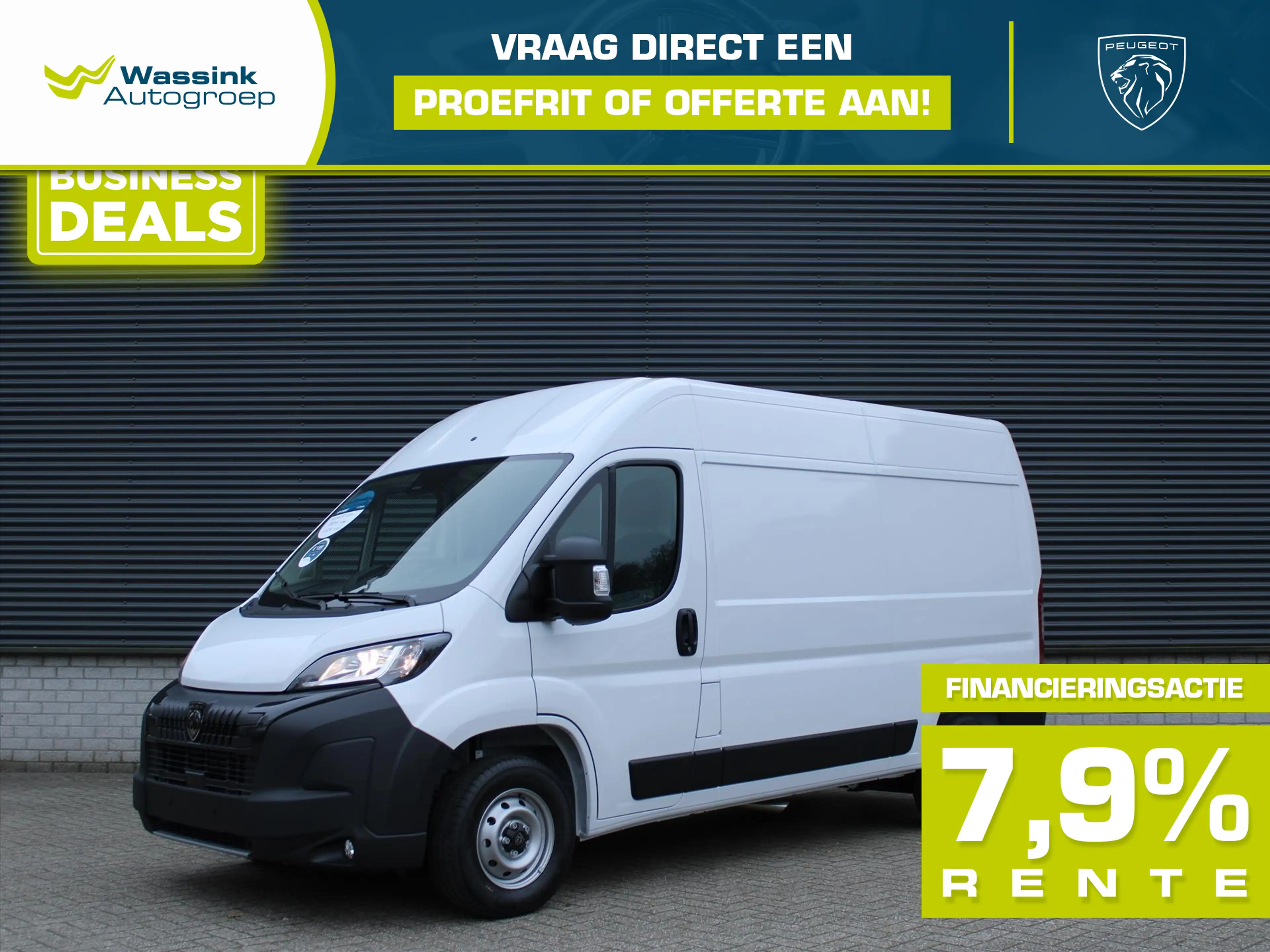 Peugeot Boxer Zwaar 2.2 HDi 140PK L2H2 3,5T I Trekhaak 3000 kg t