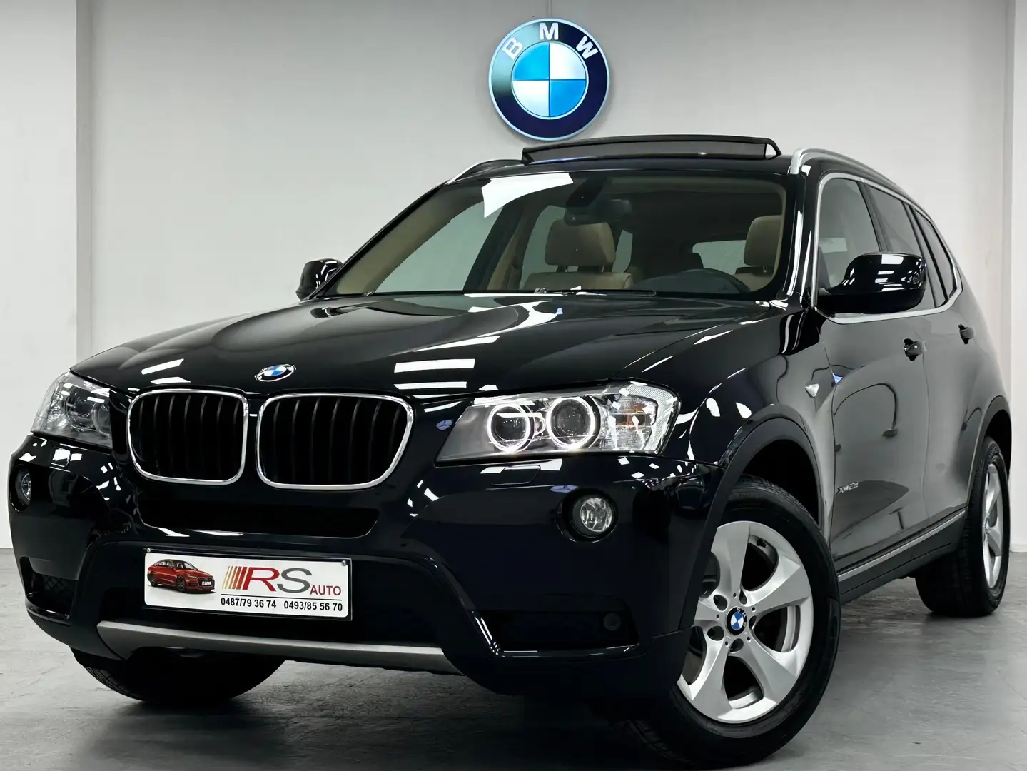 BMW X3 X3 2.0 dA xDrive20 - GARANTIE 12 MOIS -FULL OPTION Noir - 1