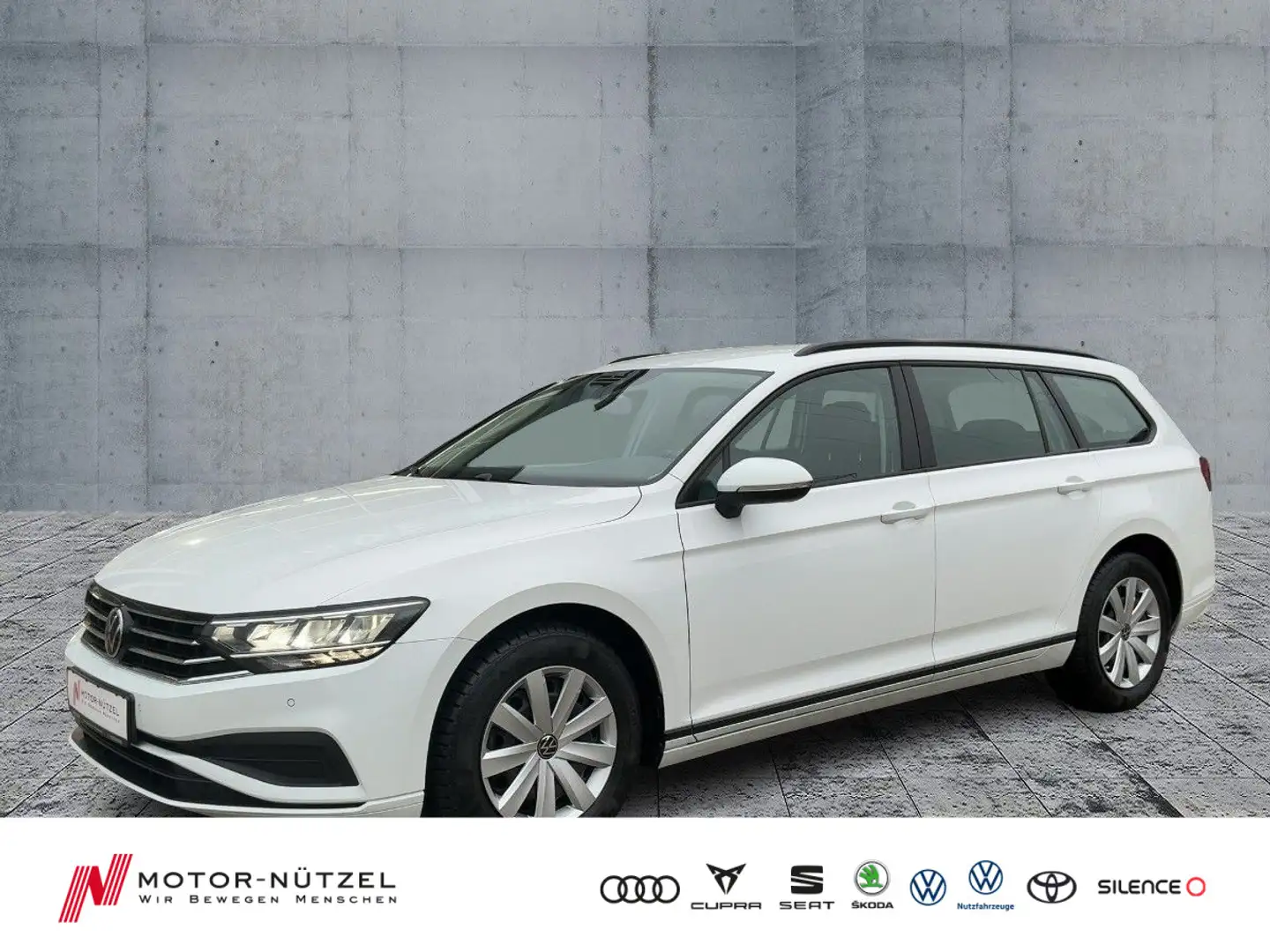Volkswagen Passat Variant 1.5 TSI CONCEPTLINE LED+NAVI+AHK Weiß - 1