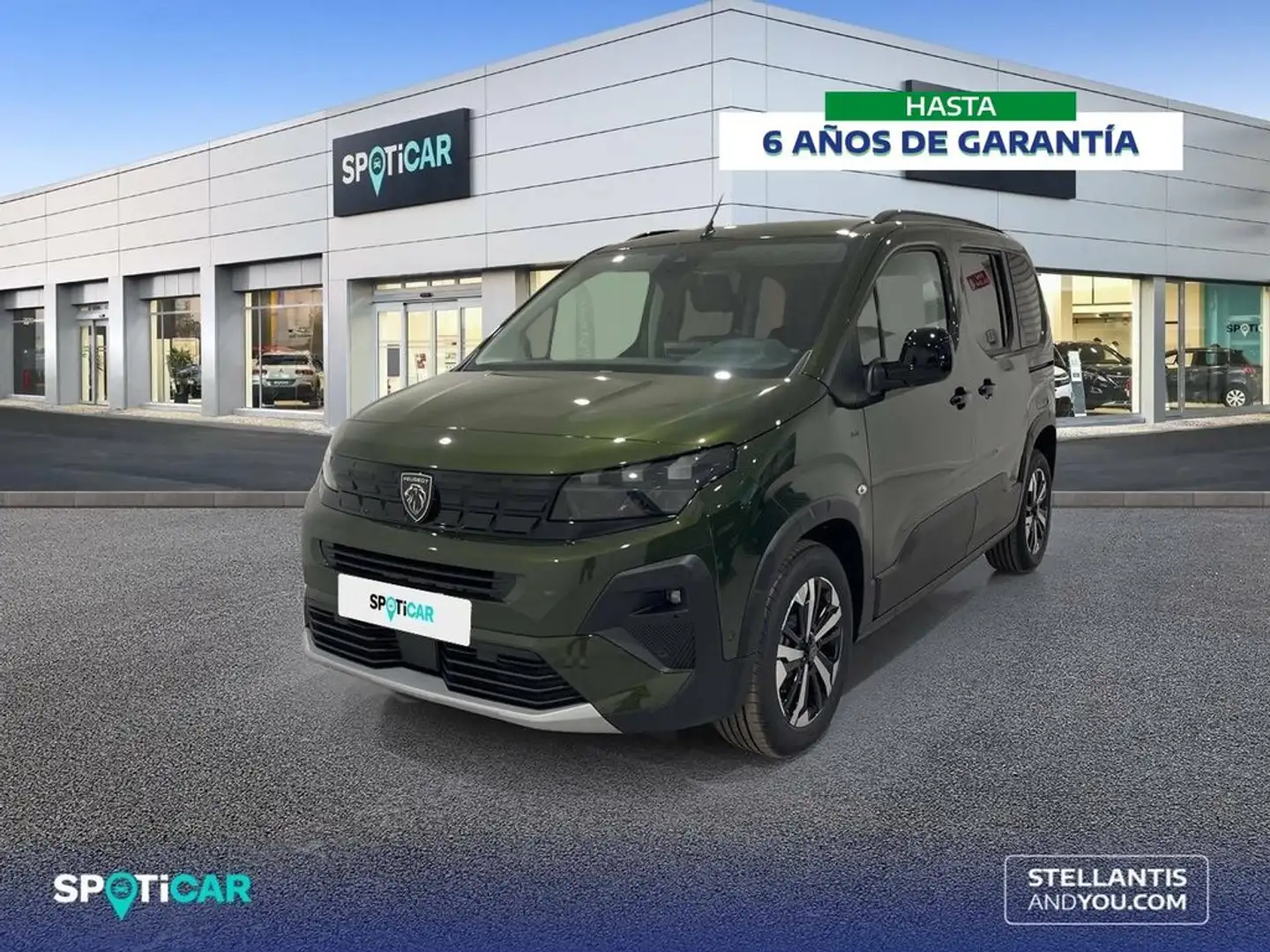 Peugeot Rifter 1.5BlueHDi S&S Standard GT 130 EAT8 Grün - 1