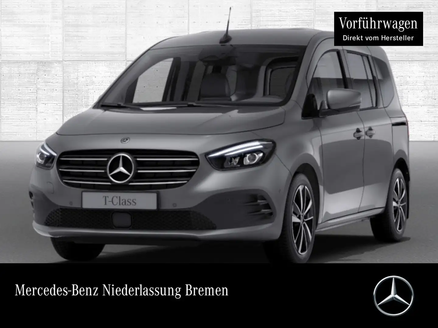 Mercedes-Benz T-Class T 180 d EDITION+PROGRESSIVE+Klimaautom+Navi+PTS Grau - 1
