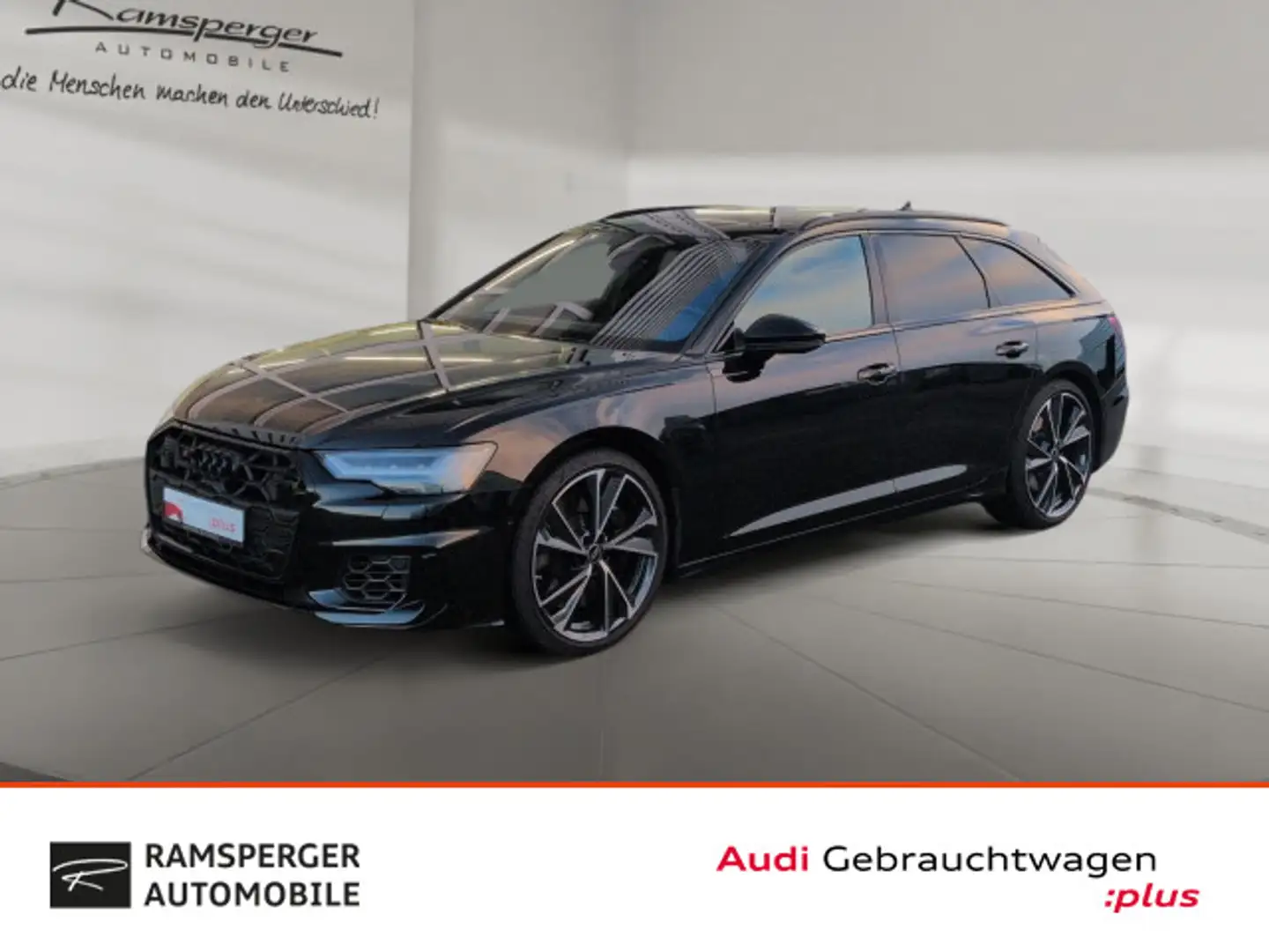 Audi S6 TDI Matrix ACC HuD Pano Stdhz B&O AHK Schwarz - 1