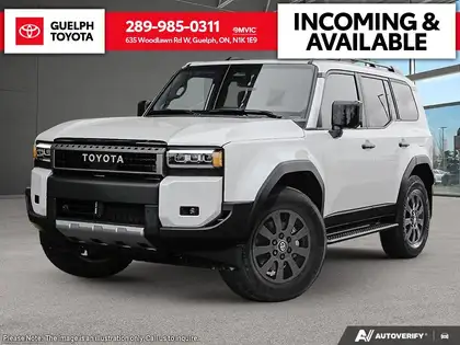 White 2026 Toyota Land Cruiser SUV / Crossover Automatic