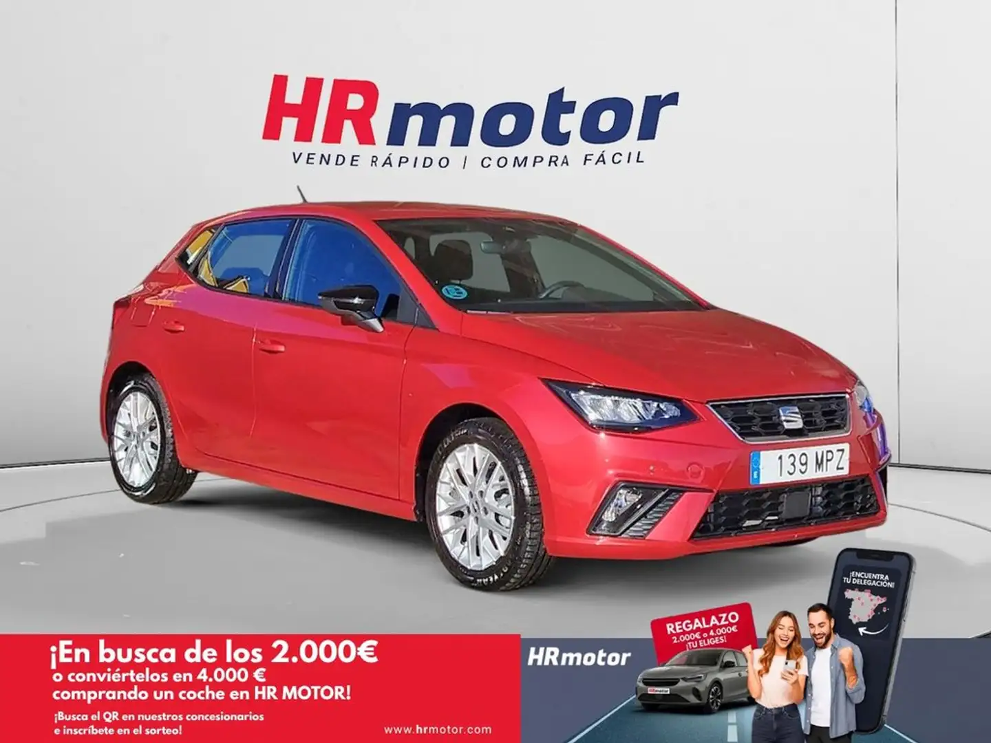 SEAT Ibiza FR XS Rouge - 1