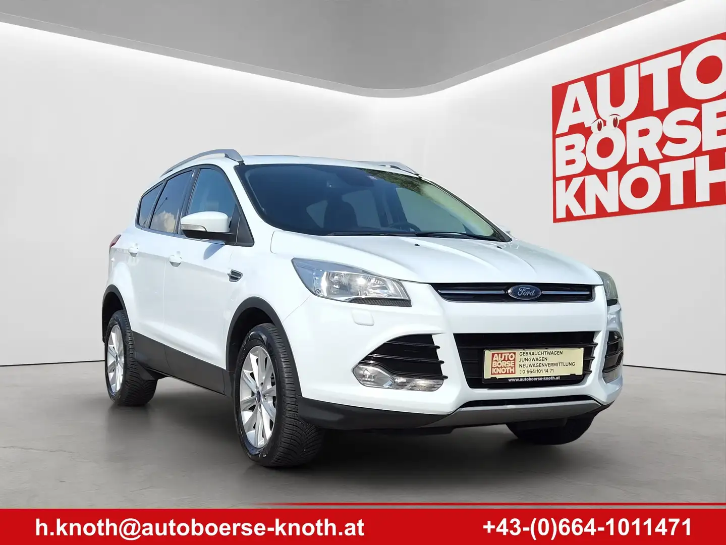 Ford Kuga Titanium,Winter Paket,Panorama Dach,Navi.... Weiß - 1