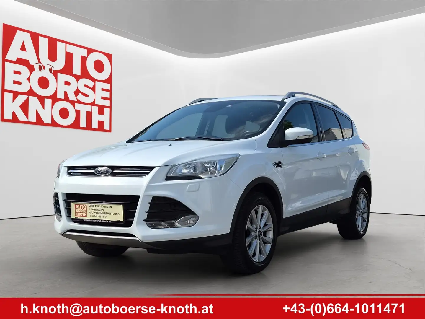 Ford Kuga Titanium,Winter Paket,Panorama Dach,Navi.... Weiß - 2