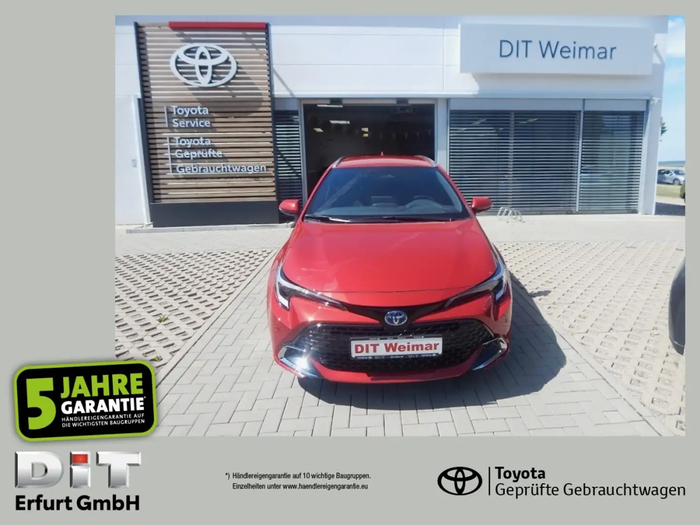 Toyota Corolla Touring Sports 1,8-l-VVT-i Hybrid Team Deutschland Rood - 1