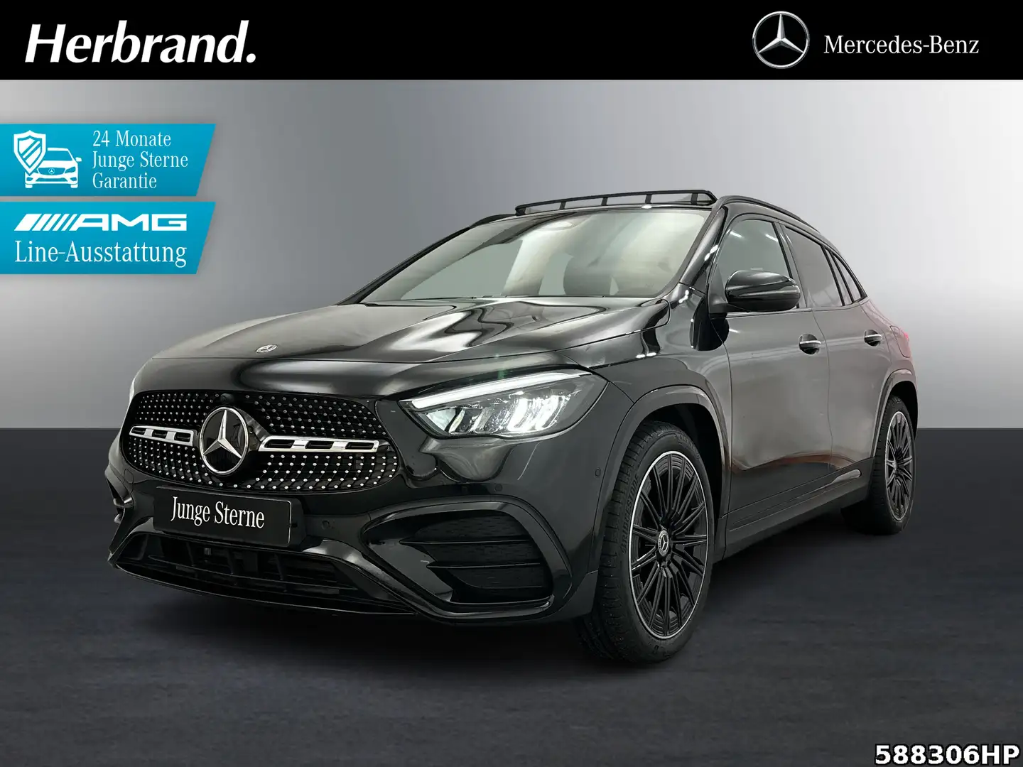 Mercedes-Benz GLA 250 4M AMG Line Night-Paket Panorama-Schieb. Negru - 1