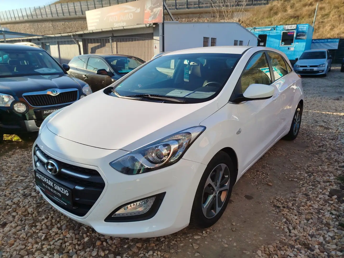 Hyundai i30 blue Trend 1,4*Klima*Temp*Garantie*Insp*EUR6 Bianco - 2