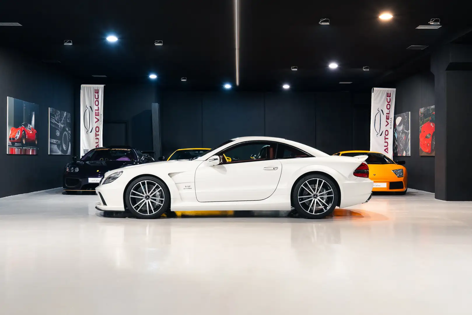 Mercedes-Benz SL 65 AMG Black Series Weiß - 2