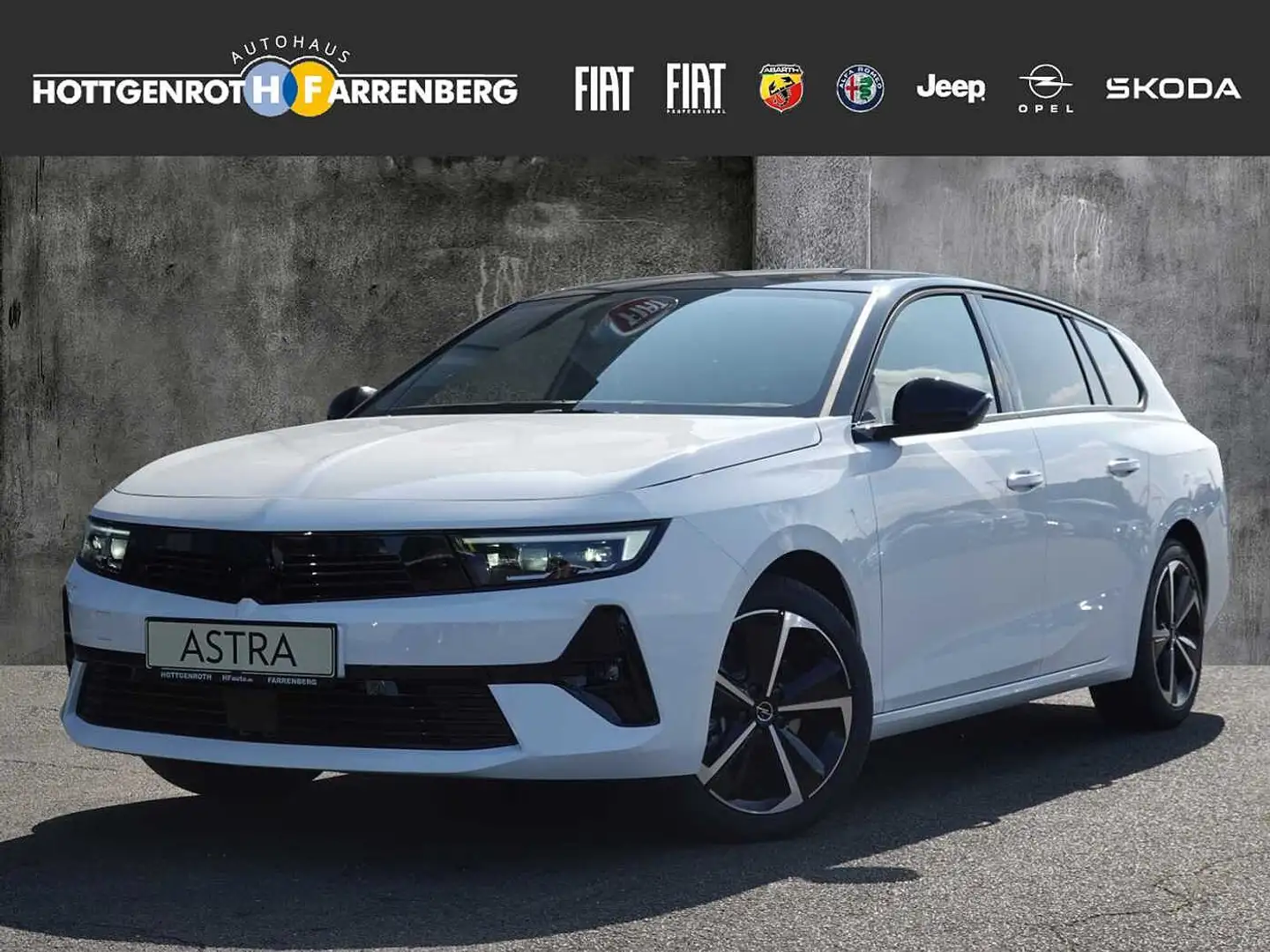 Opel Astra GS Sports Tourer 1.2 Turbo Weiß - 1