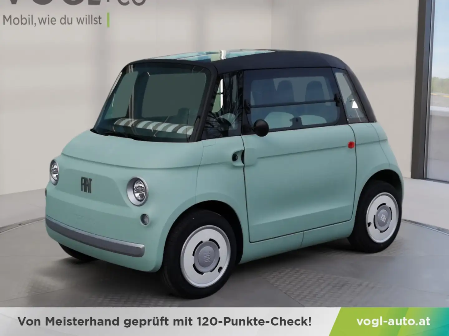 Fiat Topolino Elektro ab 15 Jahren fahrbar Grün - 1