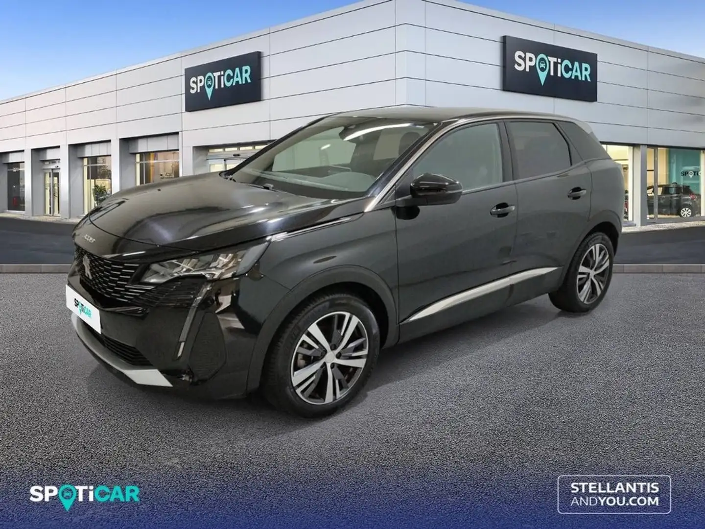 Peugeot 3008 1.2 PureTech S&S Allure 130 Noir - 1