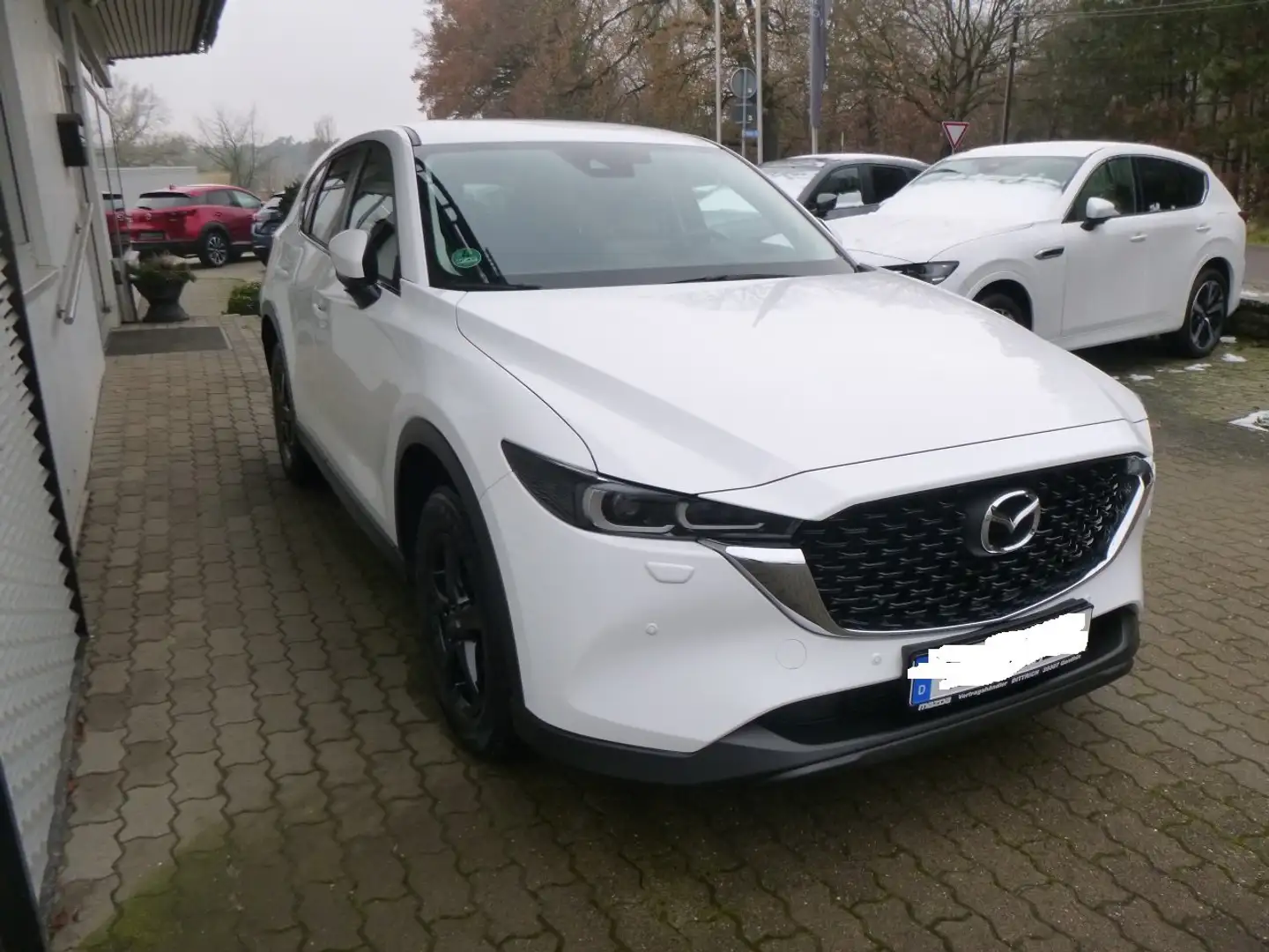 Mazda CX-5 SKYACTIV-D 150 SCR AWD Aut. Advantage Weiß - 2