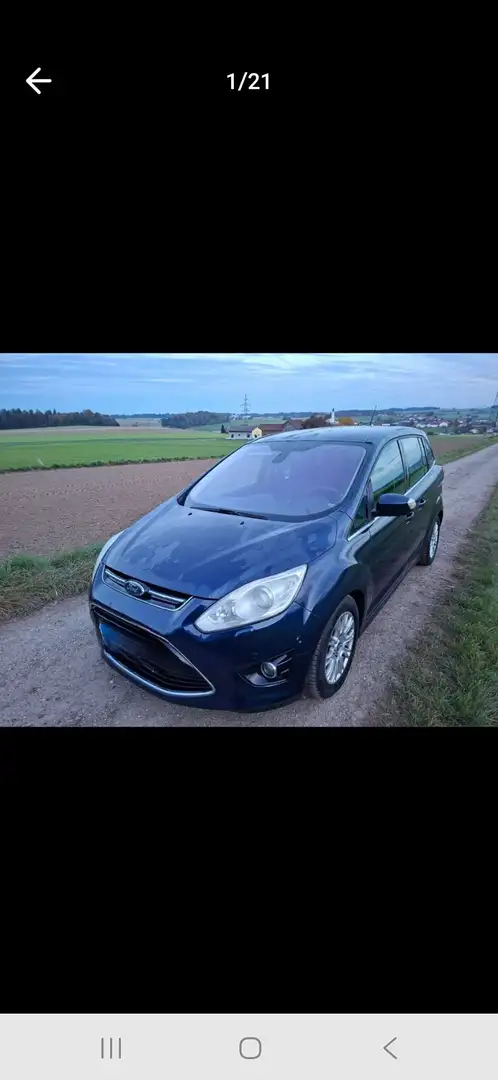 Ford Grand C-Max Titanium 1,6 TDCi DPF Blau - 1