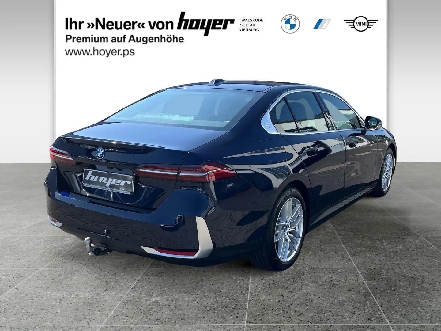 BMW 550 e xDrive AHK SHZ DAB LED RFK Parkassistent Bleu - 2