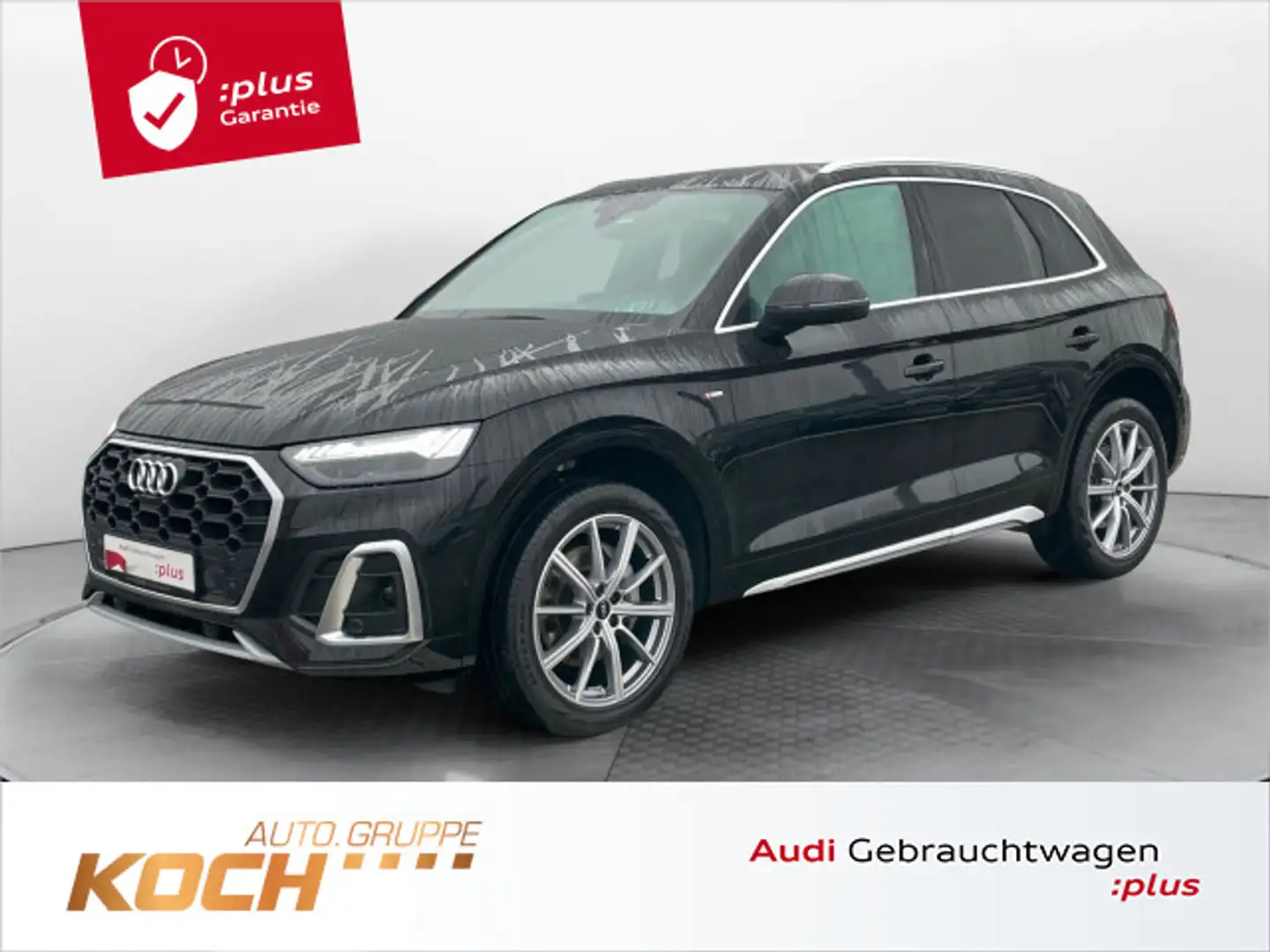 Audi Q5 50 TDI q. Tiptr. S-Line 2x, Matrix LED, AHK, Schwarz - 1